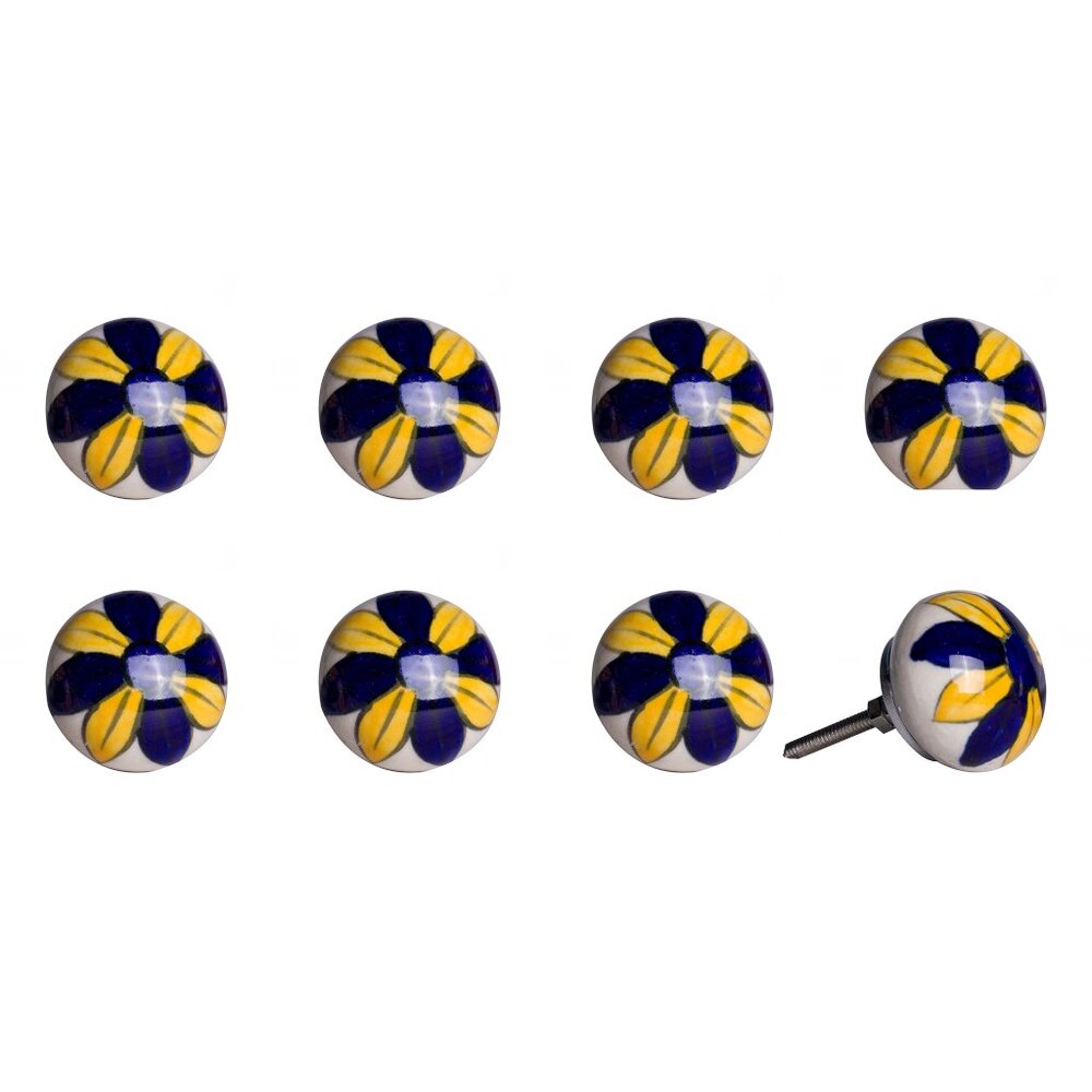 Knob-It Home Decor Classic Cabinet & Drawer Knobs | 8-Piece | Ki1231
